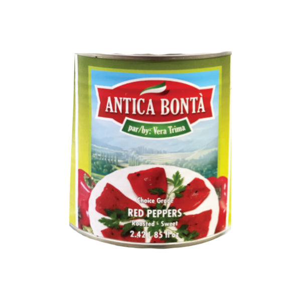 ANTICA BONTA - ROASTED RED PEPPERS 6x100 OZ