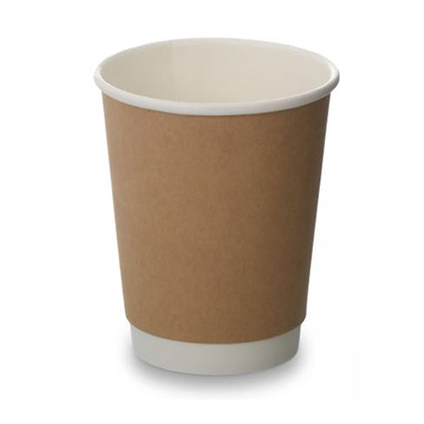 MAHER PRODUCTS - 16oz BROWN DOUBLE WALL CUP 20x25 PK
