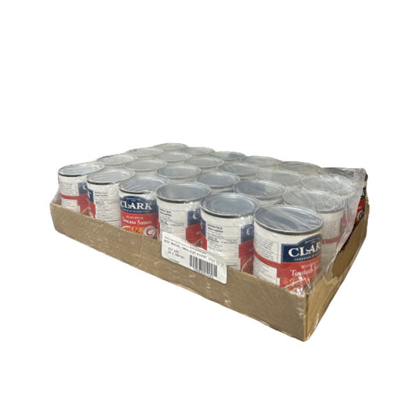 CLARK - BEANS W/ TOMATO SAUCE & PORK 24x398 ML