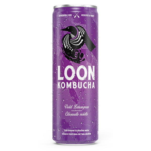 LOON KOMBUCHA - VIOLET LEMONGRASS 12x355 ML
