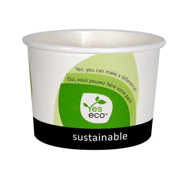 YES ECO - YESECO PLA BOWL 16OZ 20x25 EA
