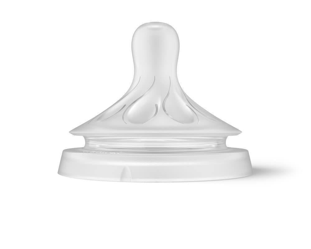 Philips Avent Natural Baby Bottles, Slow Flow, 4 oz, BPA-Free, 3-Pack
