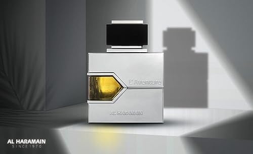 Al Haramain L'aventure for Men Eau de Parfum Spray, 3.4 Ounce