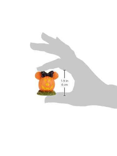 Ensemble de figurines Department 56 Disney Village Halloween Accessories, topiaires de Mickey et Minnie Mouse Pumpkintown, 4,45 cm, multicolore