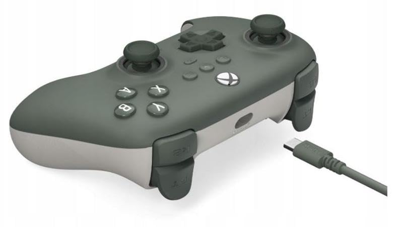 8Bitdo Ultimate C Wired Controller for Xbox, RGB Lighting Fire Ring and Hall Effect Joysticks, Compatible with Xbox Series X|S, Xbox One, Windows 10/11 - Officially Licensed (Dark Green)