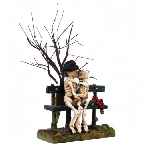 Accessoire de village d'Halloween Department 56 « Kiss of Death », 14,5 cm