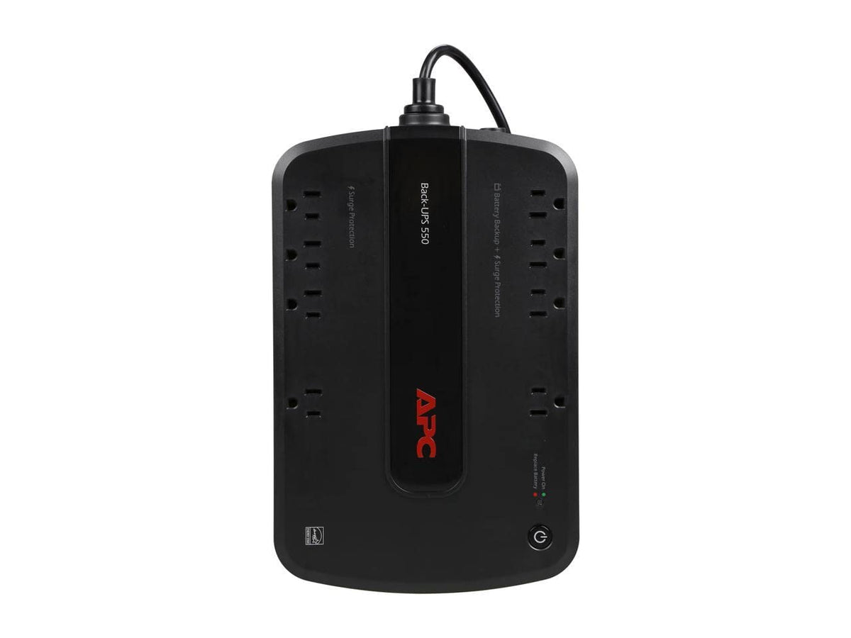 APC UPS Battery Backup for Computer, BE550G Surge Protector with Battery Dataline Protection - Model Name