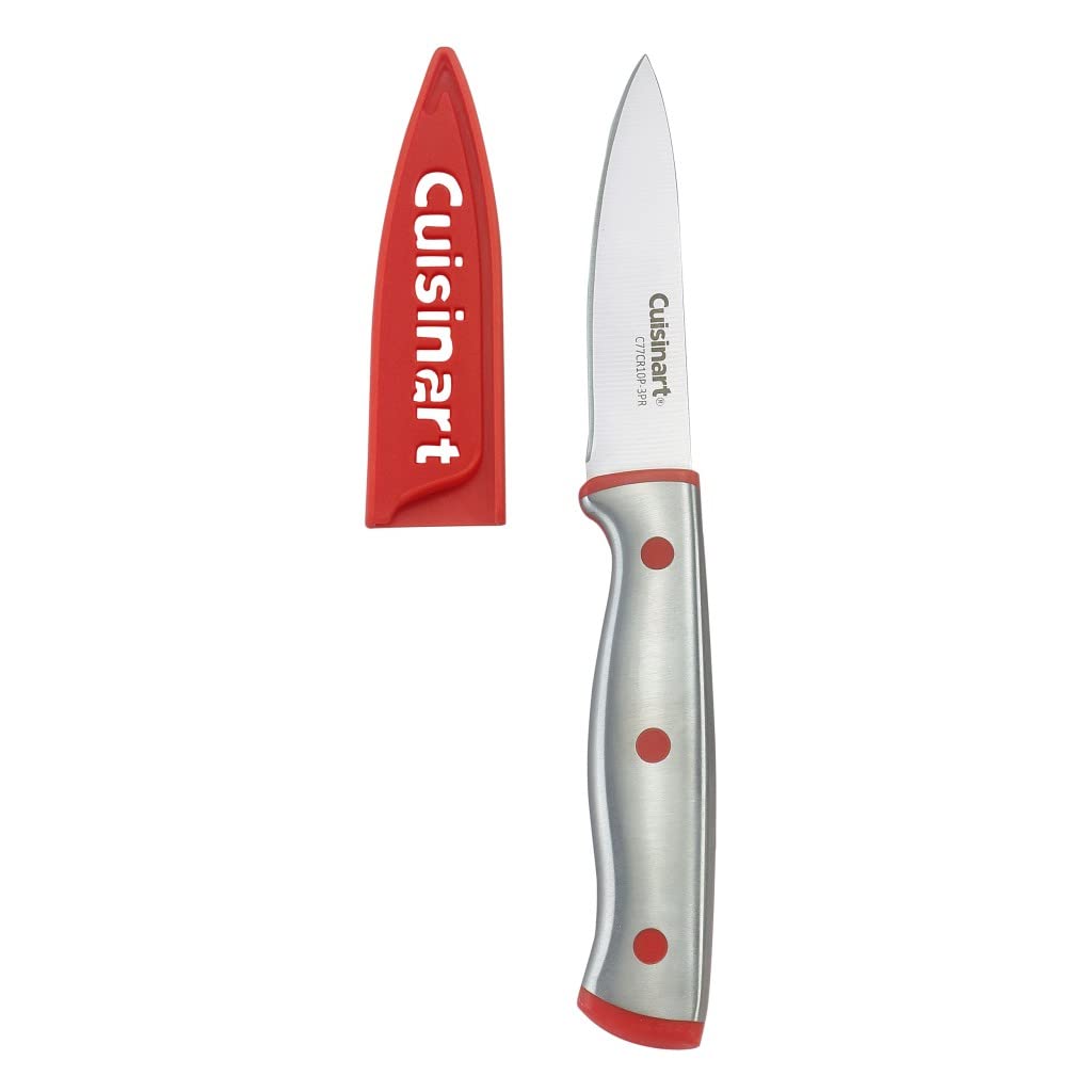 Cuisinart 10-Piece Stainless Steel Knife Set with Blade Guards (C77CR-10PC)