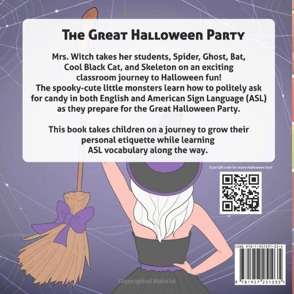The Great Halloween Party: Sign Language for Kids
