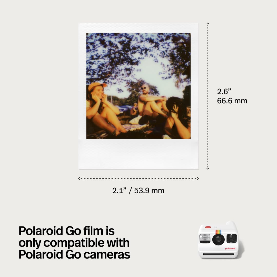 Polaroid Go Generation 2 - Mini Instant Camera + Film Bundle (16 Photos Included) - White (6282) π All In One Marketplace Canada