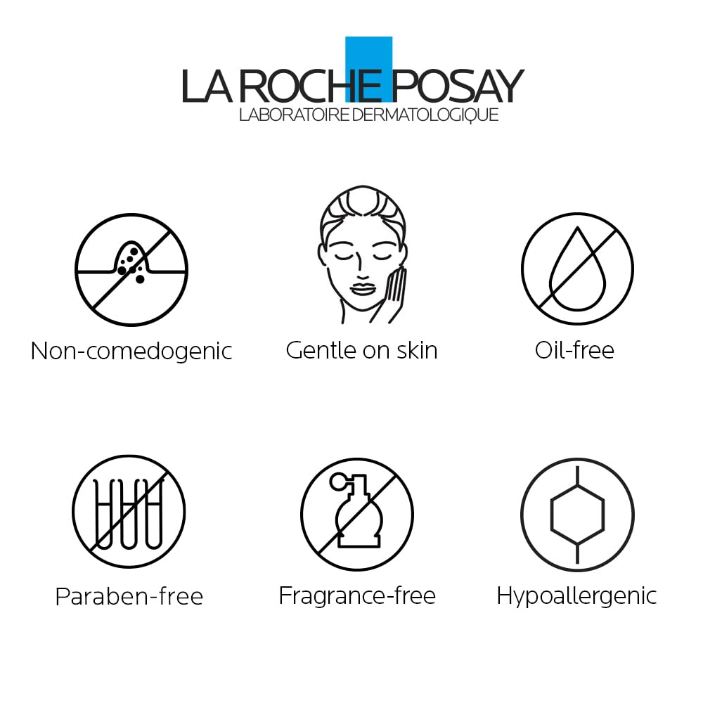 La Roche-Posay Face Moisturizer for Sensitive Skin, Toleriane Sensitive Face Cream with Niacinamide and Ceramides, for Normal to Combination Skin, Alcohol Free, Fragrance Free, 40mL