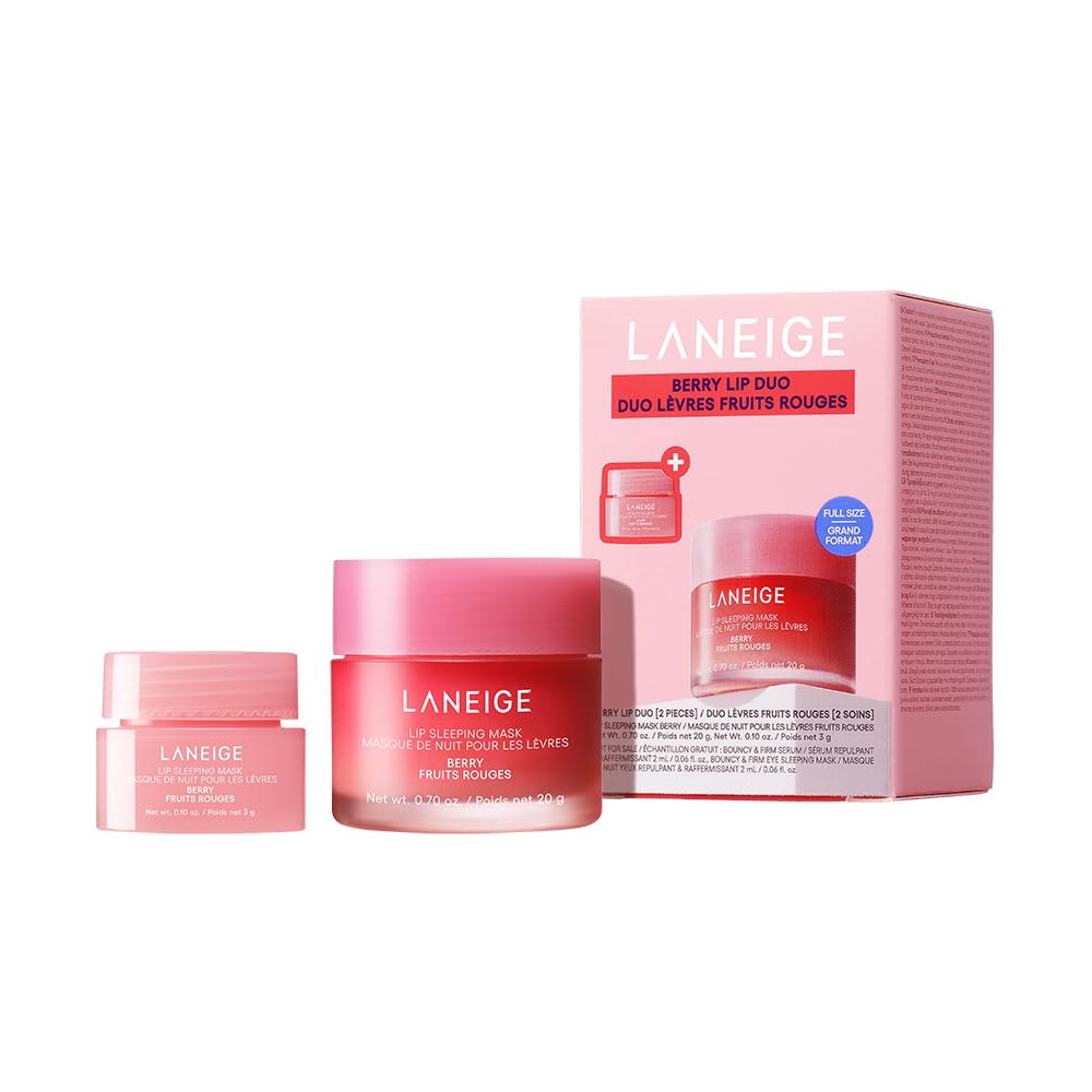 LANEIGE Lip Sleeping Mask: Nourish, Hydrate, Vitamin C, Murumuru & Shea Butter, Antioxidants, Flaky, Dry Lips 🍁 All In One Marketplace Canada
