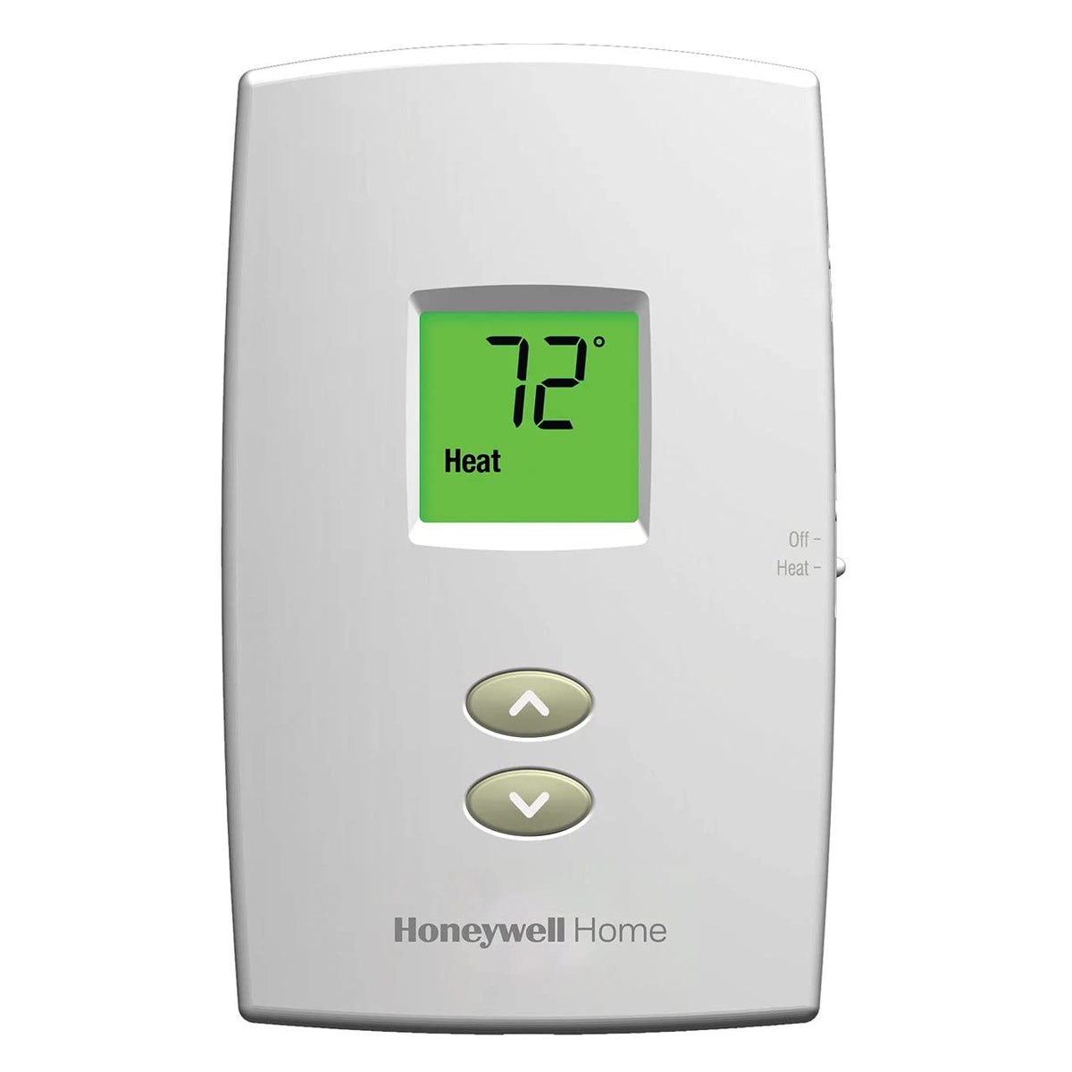Honeywell TH1100DV1000 Nonprogrammable Heat Only Thermostat, White - 1 Pack
