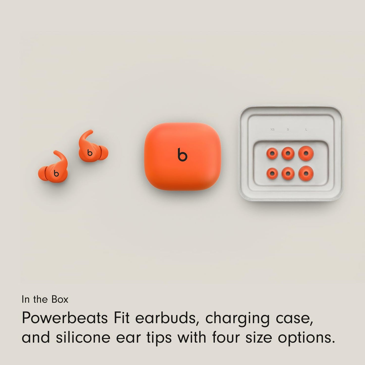 Beats - Powerbeats Fit - Wireless Noise-Cancelling Workout Earbuds with Ultimate Secure Fit, IPX4, Up to 30H of Battery Life & Charging case, Compatible with Apple & Android - Jet Black Beats