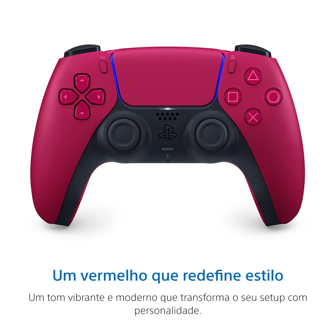 DualSense Wireless Controller – Cosmic Red - For PS5, PC, MAC & Mobile