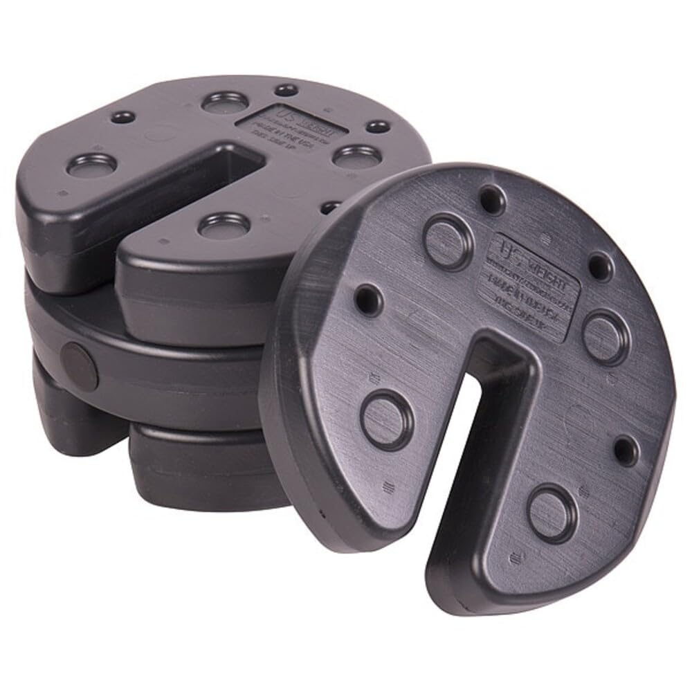 US Weight Interlocking Canopy Weights (Set of 4-7.5lbs Plates) US Weight