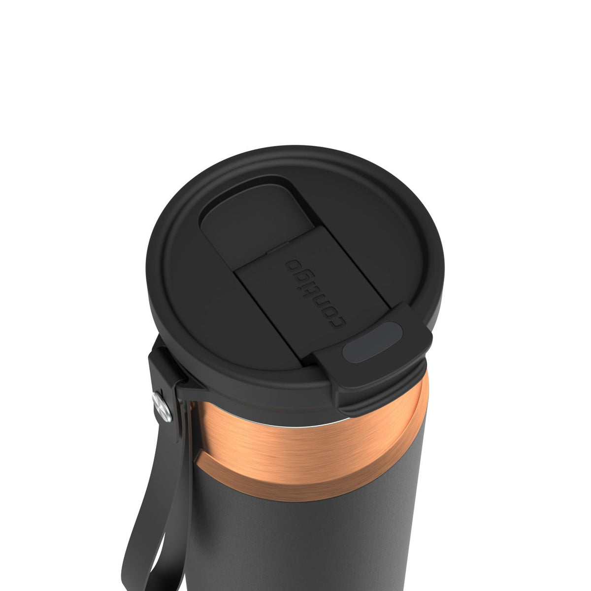 Contigo DualSip 24 oz Water Bottle w/Carry Strap & 2-Way Lid (Drink from Straw or Spout) | Vacuum-Insulated Stainless Steel for Cold Drinks | 100% Leakproof | BPA & Lead-Free | Dishwasher Safe