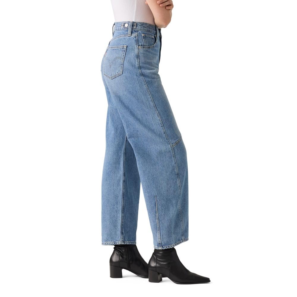 Levi's Women's Cinch Barrel Jeans, (New) Let Love in (Non Stretch), 28
