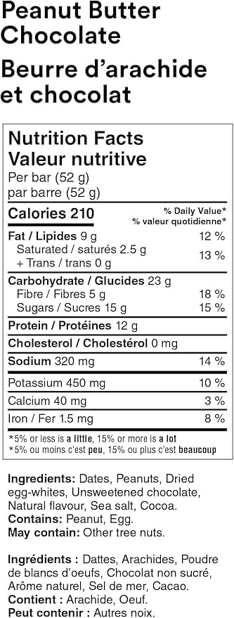 RXBAR Variety Pack, 12 Count, 52g Bars