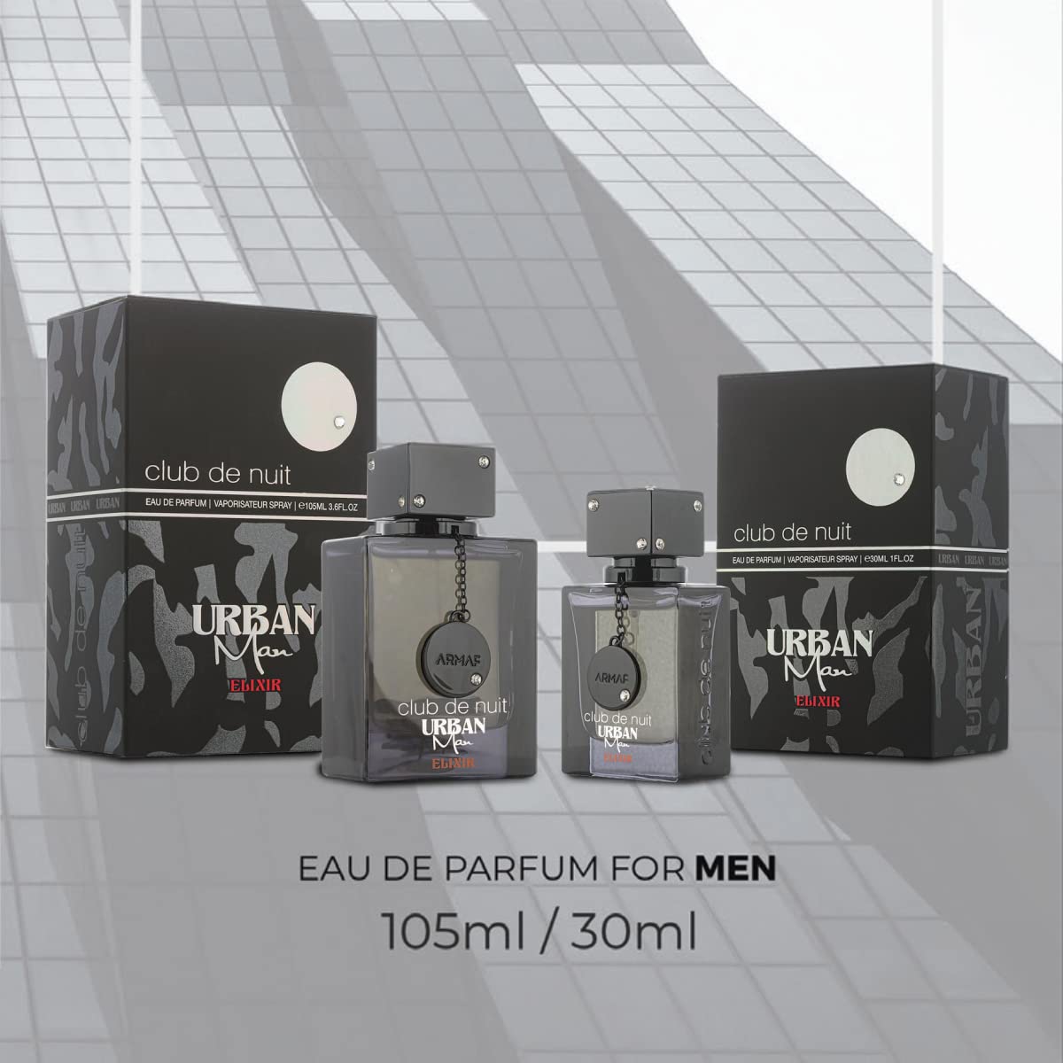 Armaf Club de Nuit Urban Man Elixir -EDP Spray Men 3.6 oz
