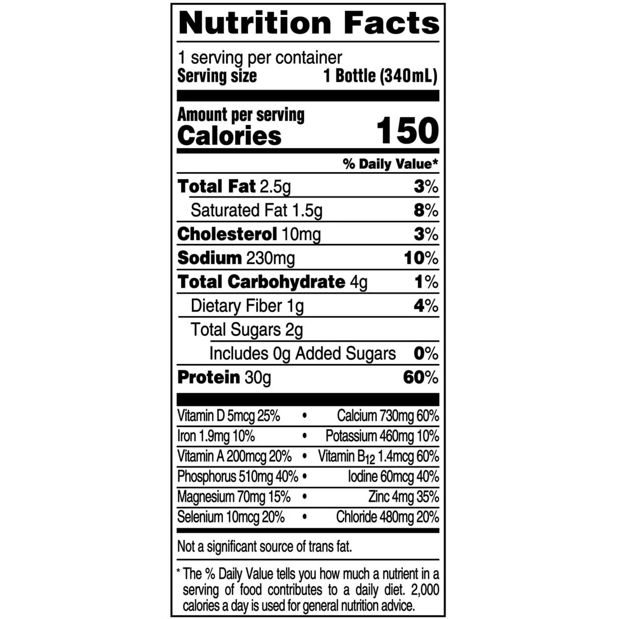 Fairlife Nutrition Plan Chocolate Protein Shake 30g - 11.5 fl oz (18 Pack)