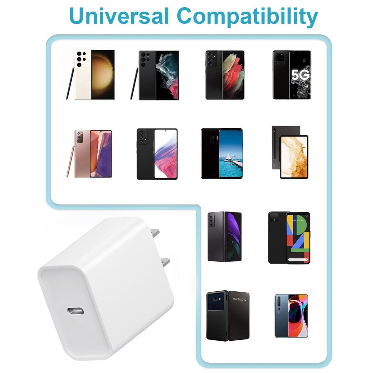 i Phone17/16/15 Fast Charger,20W USB C Charging Block with 6FT USB-C Charging Cable for i Phone17/17 Plus/17 Pro Max/16/16 Plus/16 Pro/16 Pro Max/15/15 Pro Max【4 Pack】