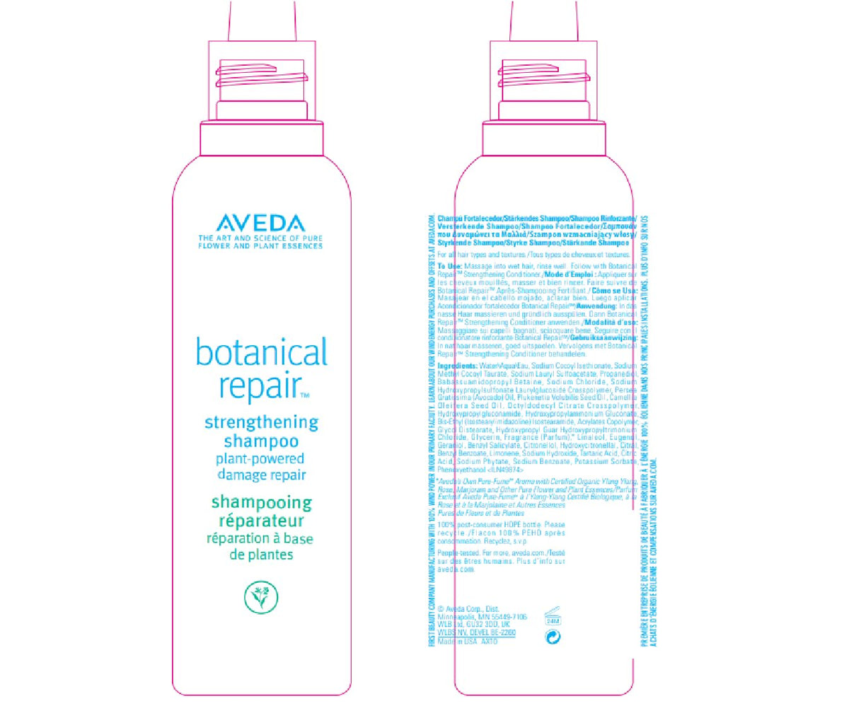 Aveda Botanical Repair Strengthening Shampoo | Strengthens and Repairs Damaged Hair | Bond-Building Shampoo | 94% Naturally Derived* | Silicone Free
