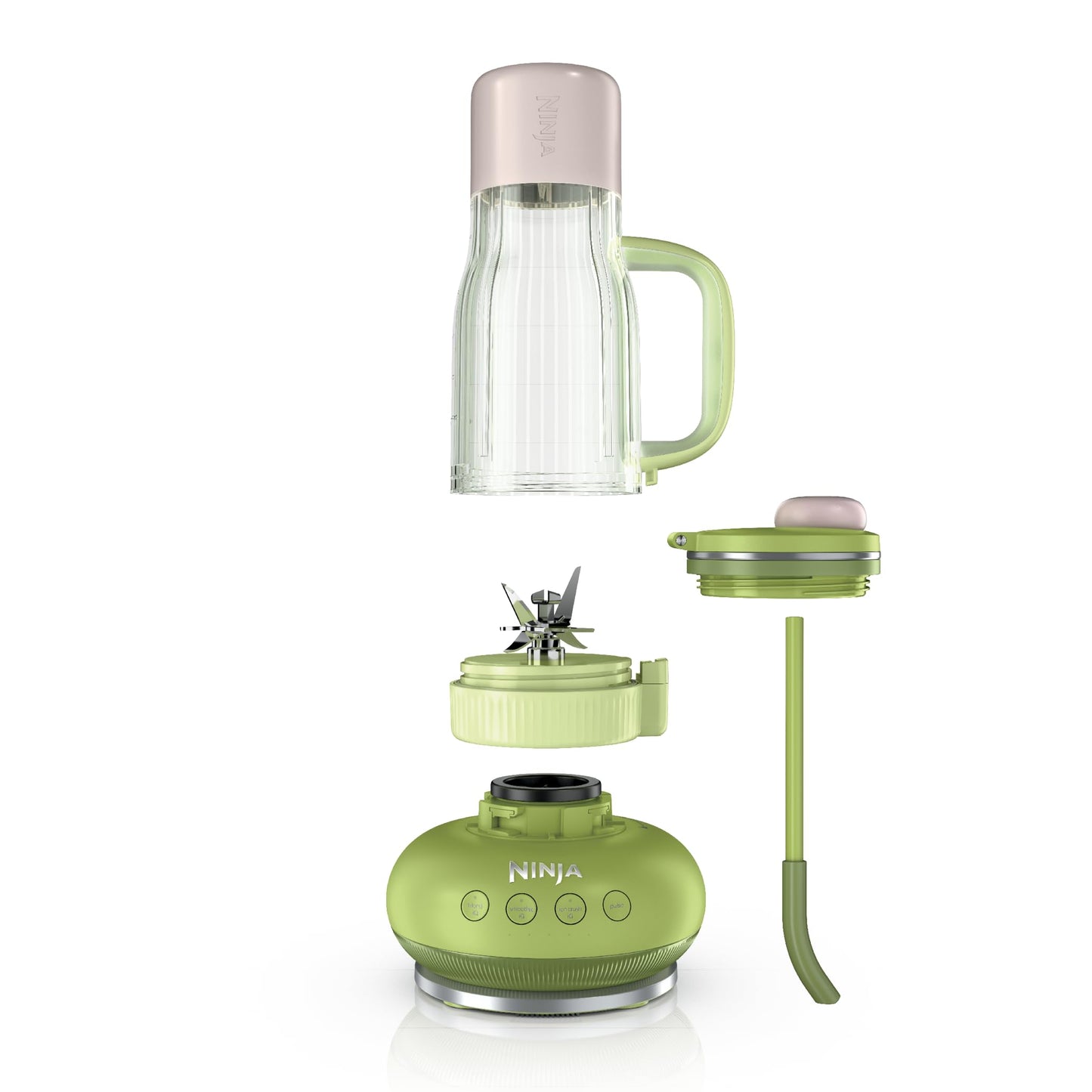 Ninja BlendBOSS Personal Blender, 26oz/770mL, 1200PW, Watermelon, DB351CGN Ninja
