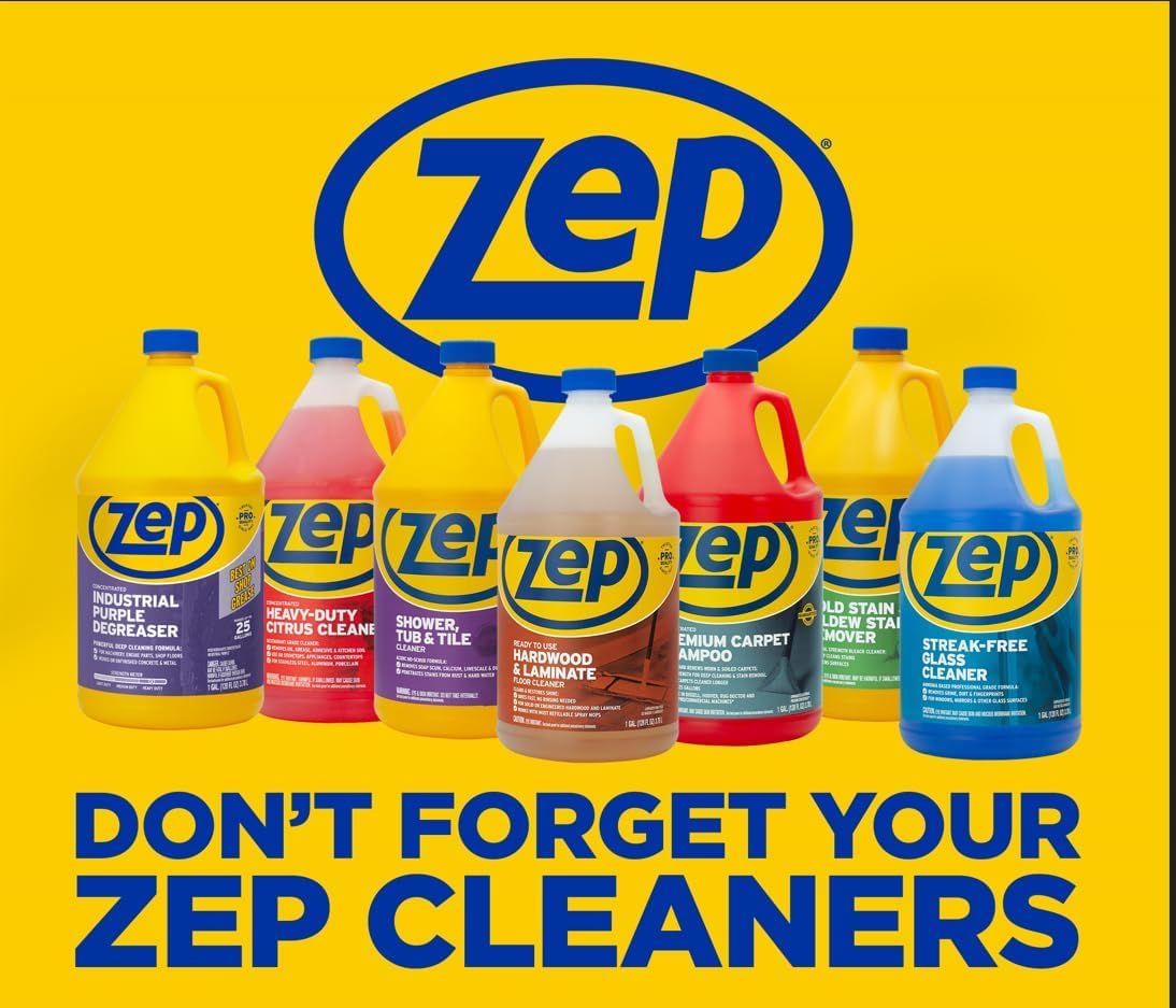 ZEP Professional Sprayer Bottle - 32 oz (Pack of 3) - HDPRO1 - Versatile Adjustable Nozzle Spray Bottles with a Fine Mist or Powerful Spray, Refillable for Diluted Concentrate