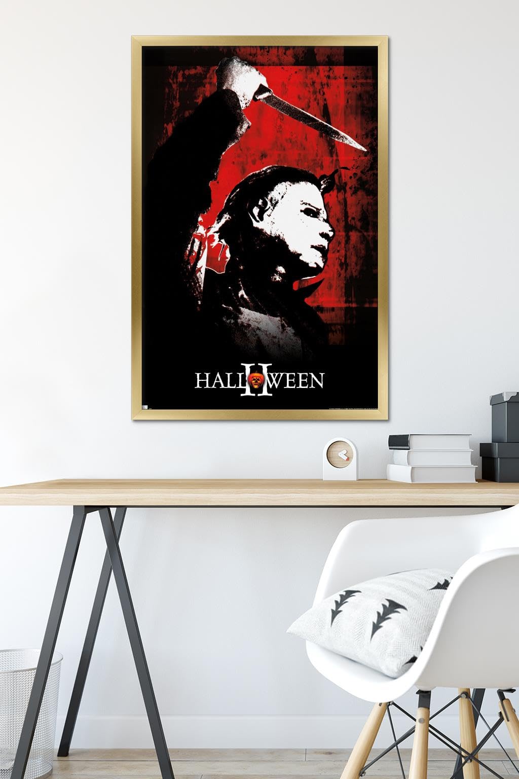 Halloween II - Affiche murale rouge