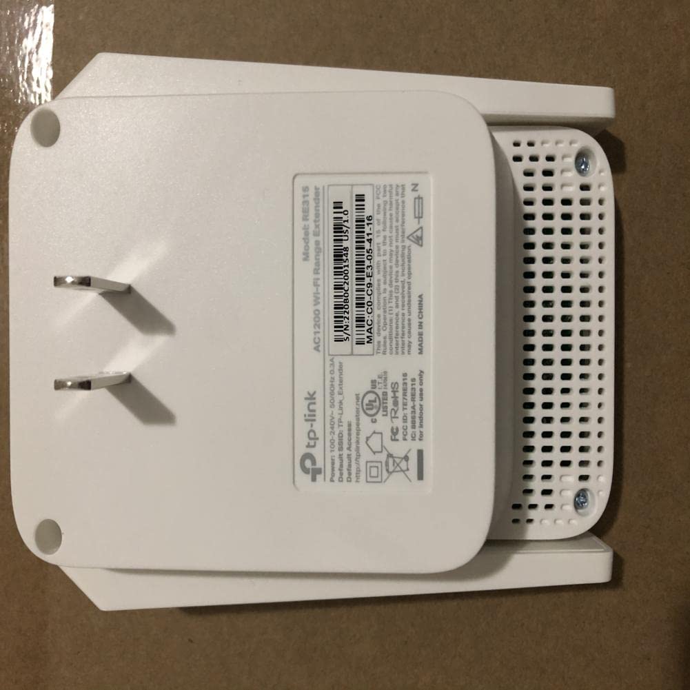 TP-Link AC1200 WiFi Extender (RE315) - Covers up to 1,500 Sq.ft and 25 Devices, Up to 1200Mbps, Dual Band WiFi Booster Repeater, Access Point Mode