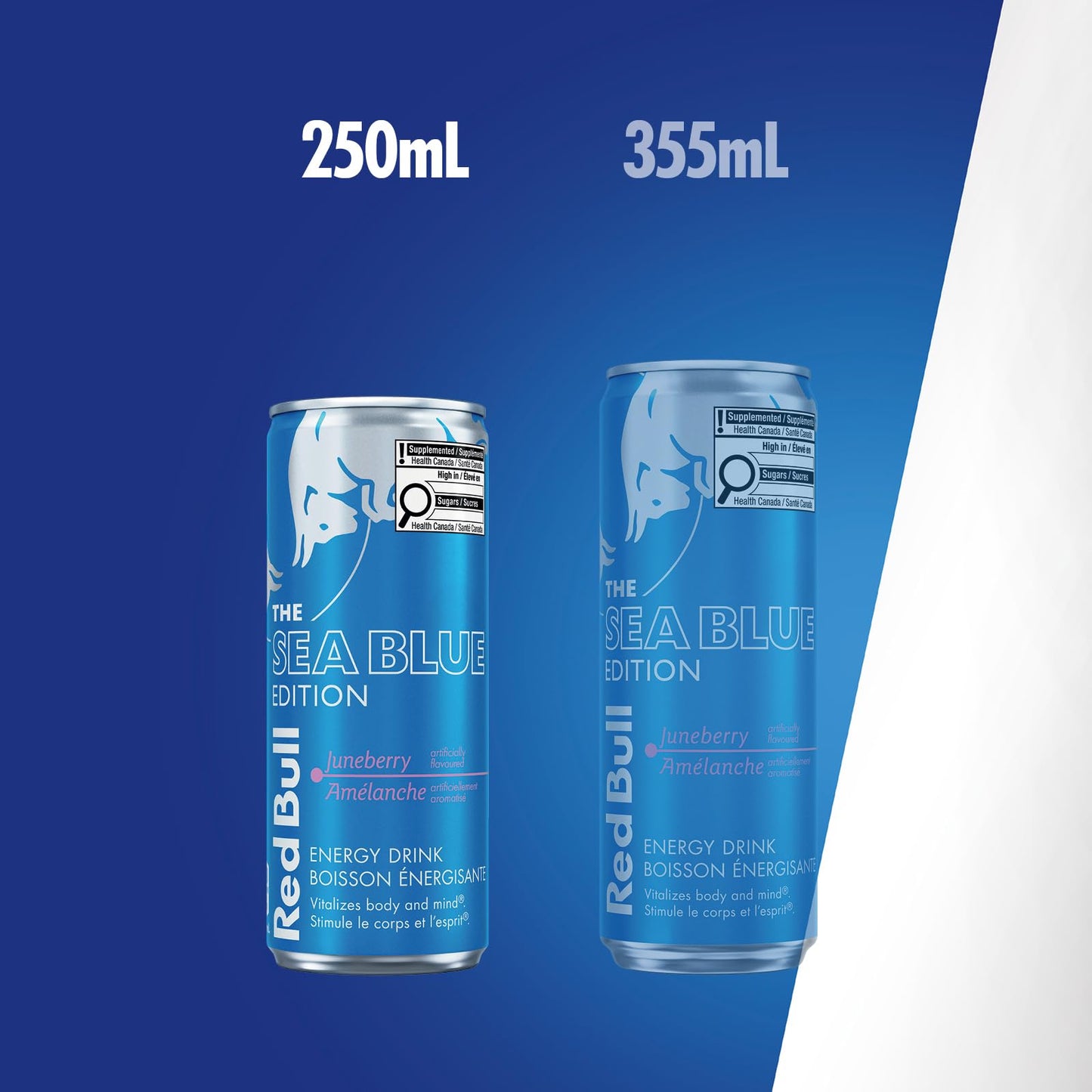 Red Bull Energy Drink, The Sea Blue Edition, 250ml (24 pack) Red Bull