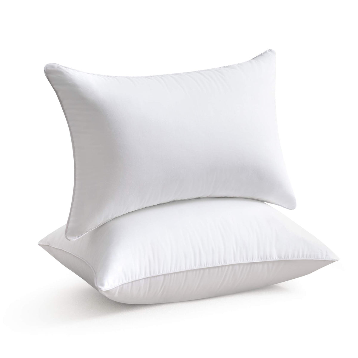 Oubonun Lumbar 12 x 20 Pillow Inserts Set of 2 with 100% Cotton Cover
