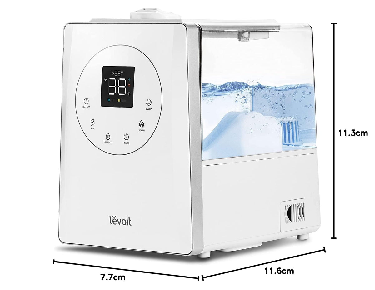 Levoit LV600S Warm and Cool Mist Humidifiers for Bedroom Large Room, 6L