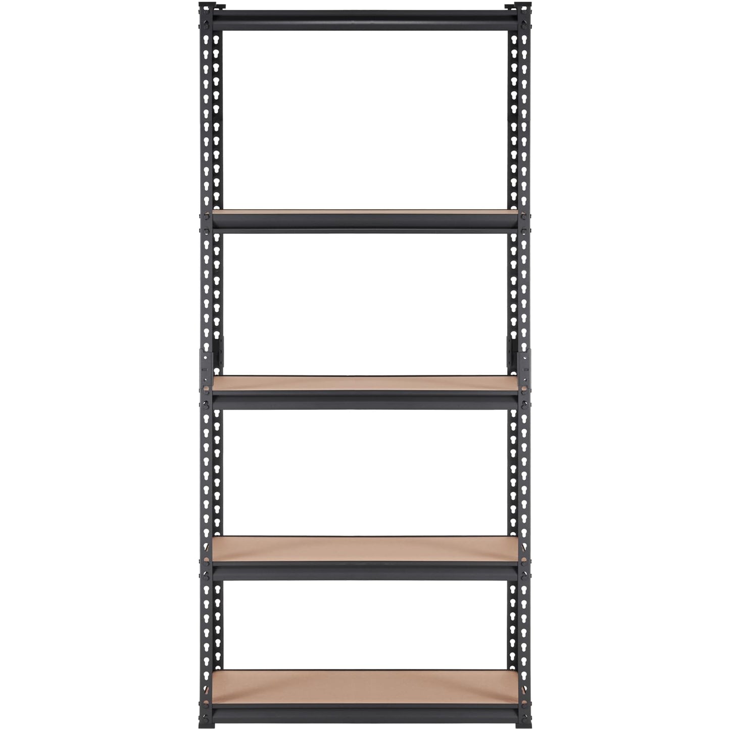 VEVOR Storage Shelving Unit, 5-Tier Adjustable, 2000 lbs Capacity, Heavy Duty Garage Shelves Metal Organizer Utility Rack, Black, 36" L x 18" W x 72" H for Kitchen Pantry Basement Bathroom Laundry 🍁 All In One Marketplace Canada