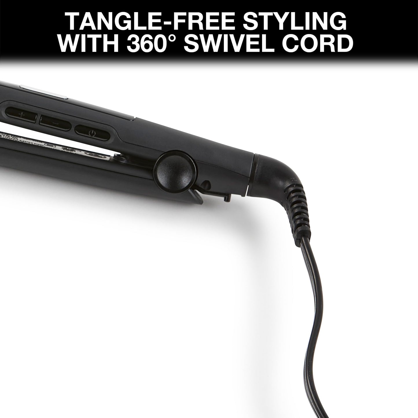 Remington 1" Anti-Static Flat Iron with Floating Ceramic Plates and Digital Controls, Hair Straightener, Purple, S5500 - Available at All In One Marketplace Canada
