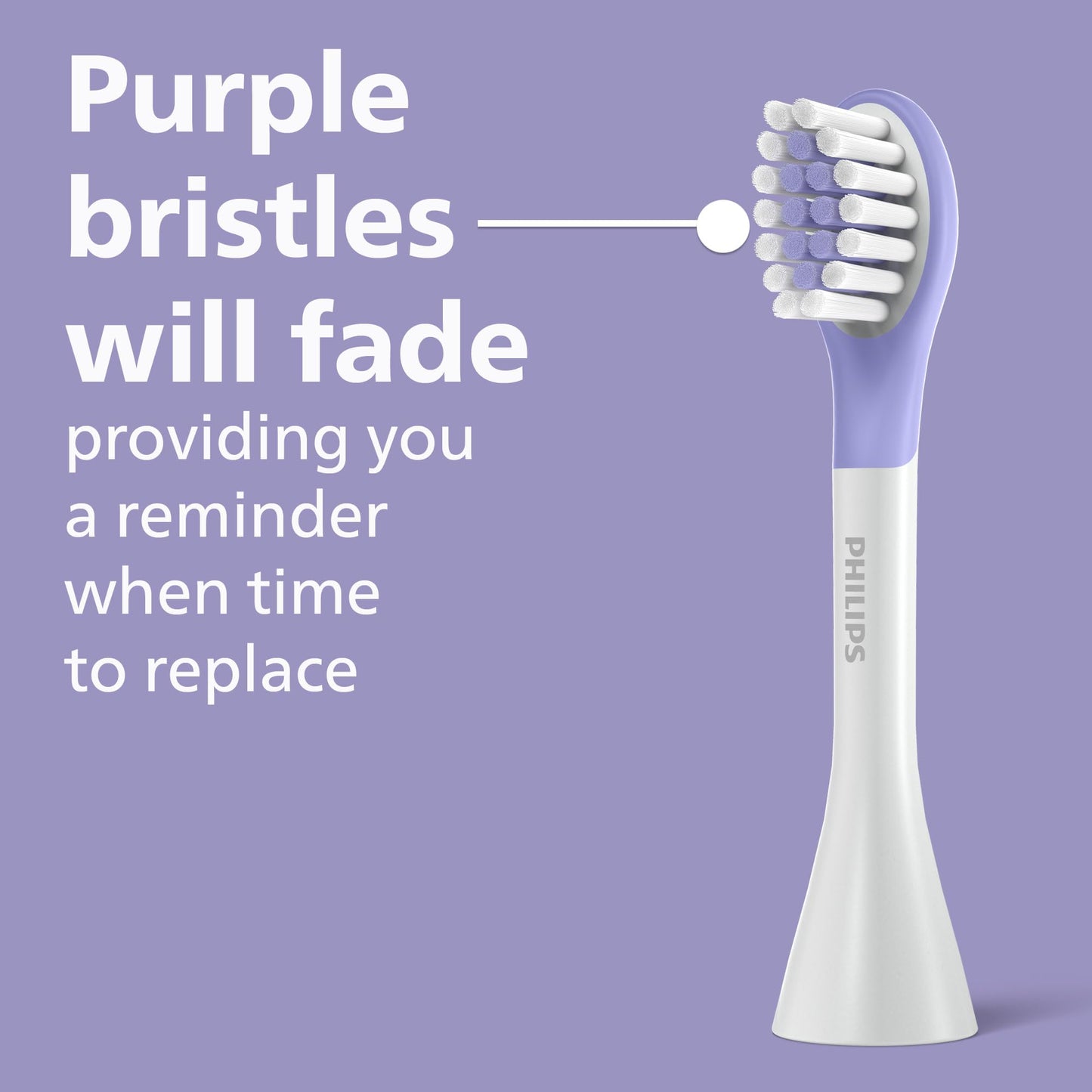 Philips One for Kids by Sonicare Battery Electric Toothbrush, Purple, HY1130/01