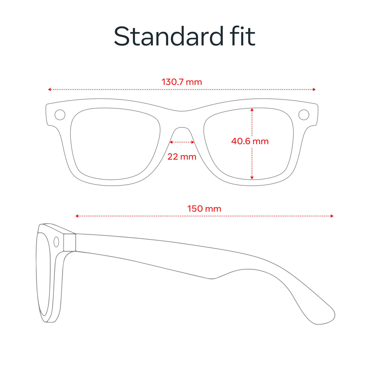Ray-Ban Meta (Gen 2); Wayfarer; Matte Black | Smart AI Glasses for Men; Women — 2X Battery Life — 3K Ultra HD Resolution and 12 MP Wide Camera; Audio; Video — Clear Lenses — Wearable Technology