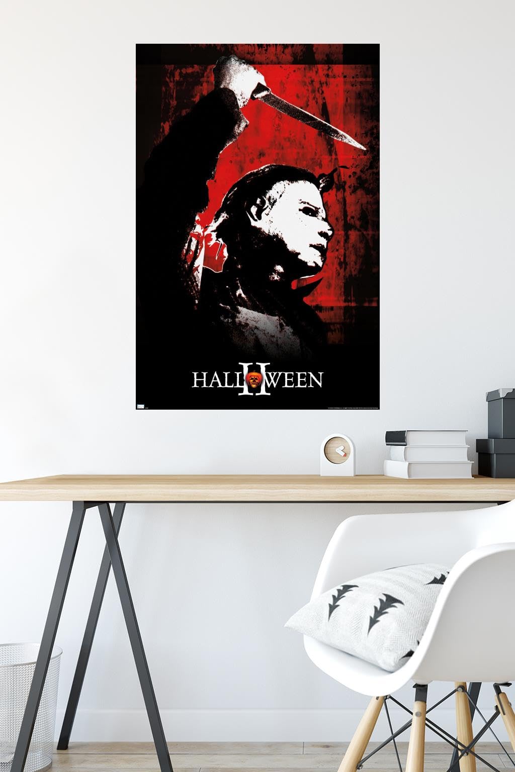 Halloween II - Red Wall Poster