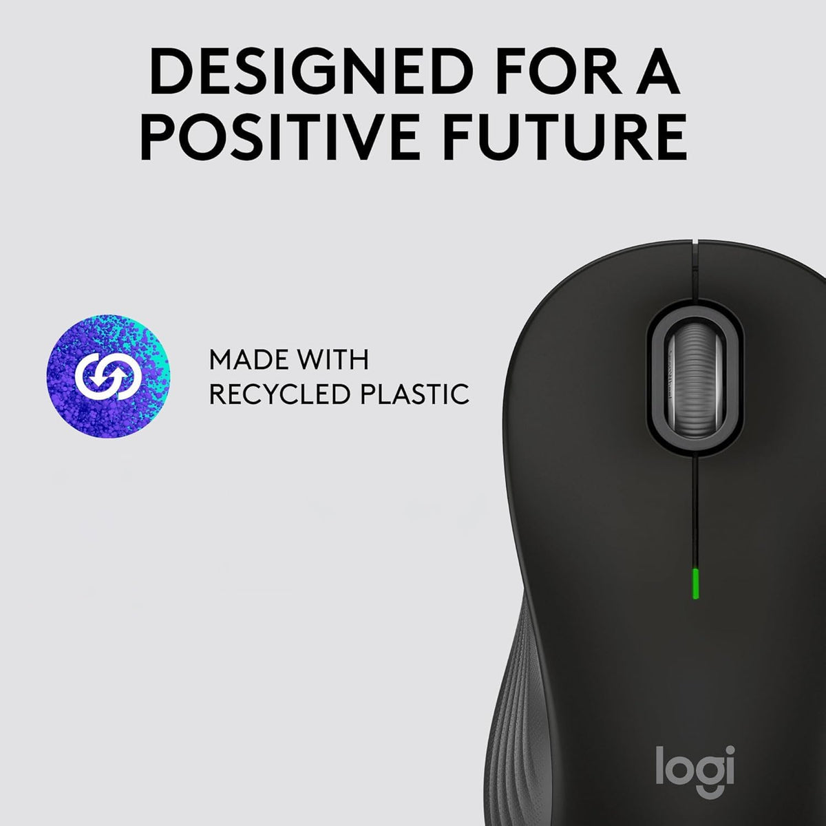 Logitech Signature M550 Wireless Mouse Small to Medium Sized Hands - Black