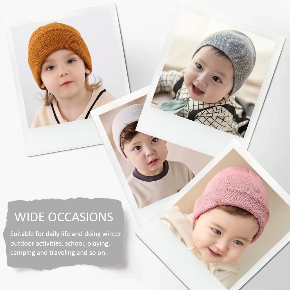 PEECABE Kids Knit Hat Winter Baby Beanie for Toddler Infant Skull Cap 6-24M 🍁 All In One Marketplace Canada