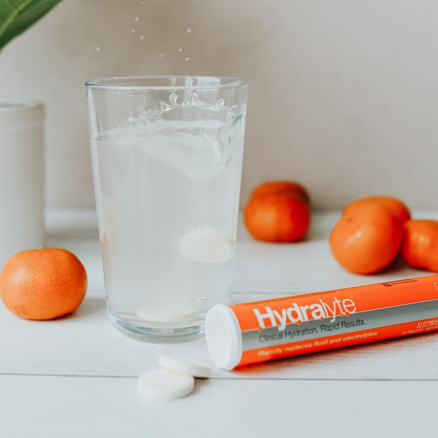 HydraLyte Electrolyte Tablets - Orange Flavoured Electrolytes, Low Sugar Electrolytes Formulated to Accelerate Hydration, Post Workout, Travel Essential - Safe Hydration for All Ages (40 Count)