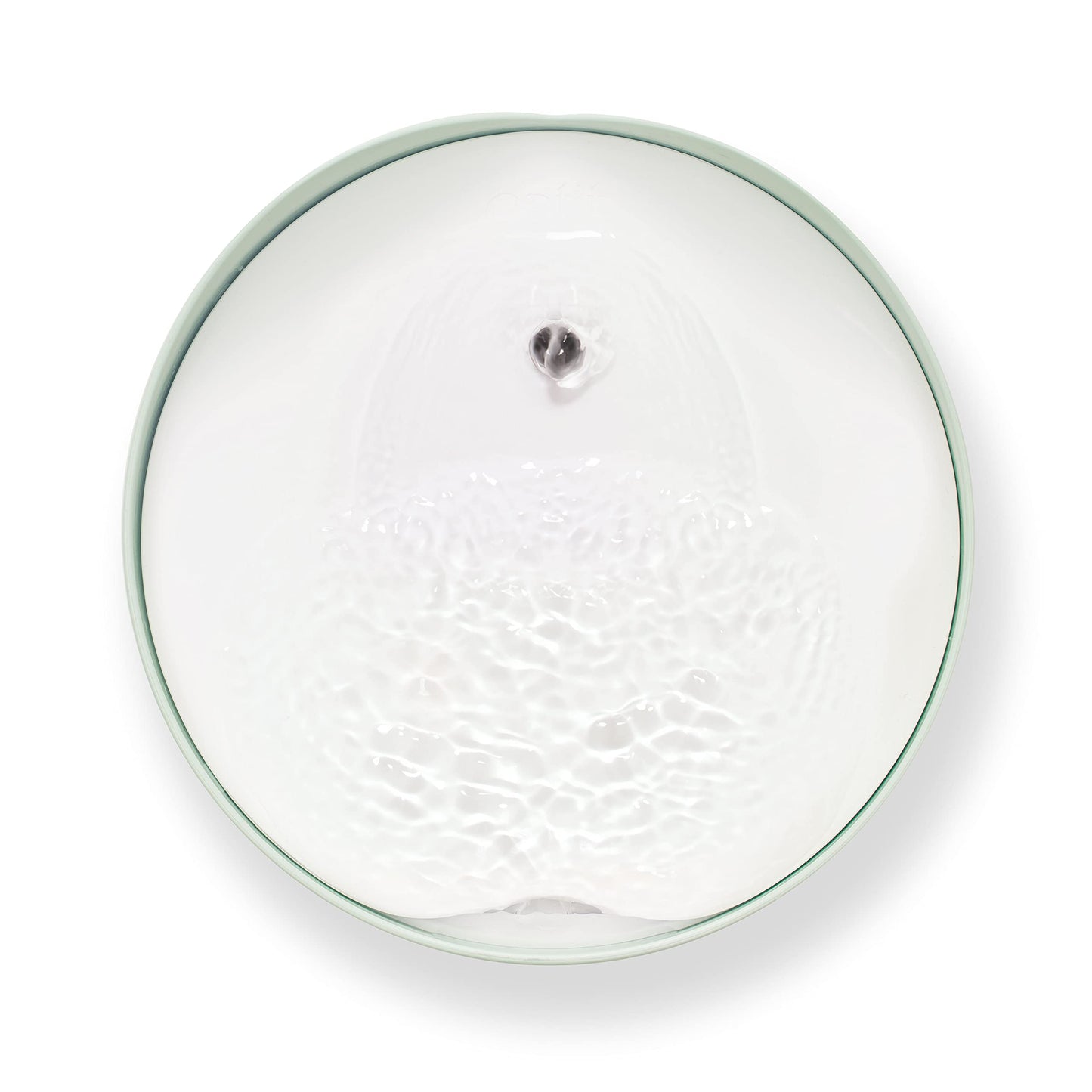 Catit PIXI Cat Water Fountain, 2.5 L, Mint Green, Modern Cat Fountain, Silent Pump for Indoor Cats, Different Flow Settings, Fontaine Pour Chat, Pet Water Fountains Catit
