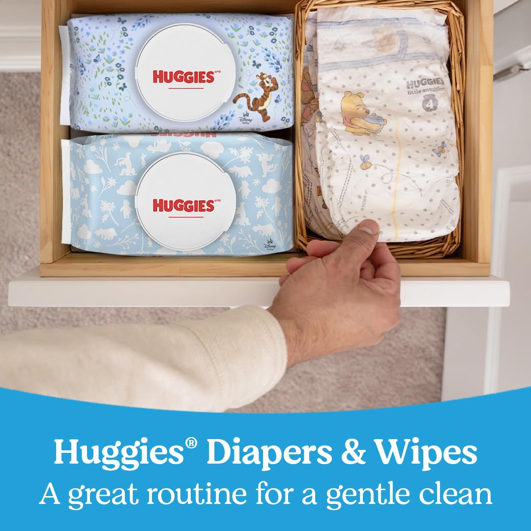 HUGGIES Natural Care Refreshing Baby Wipes, Scented, 15-Pack, 960 Wipes