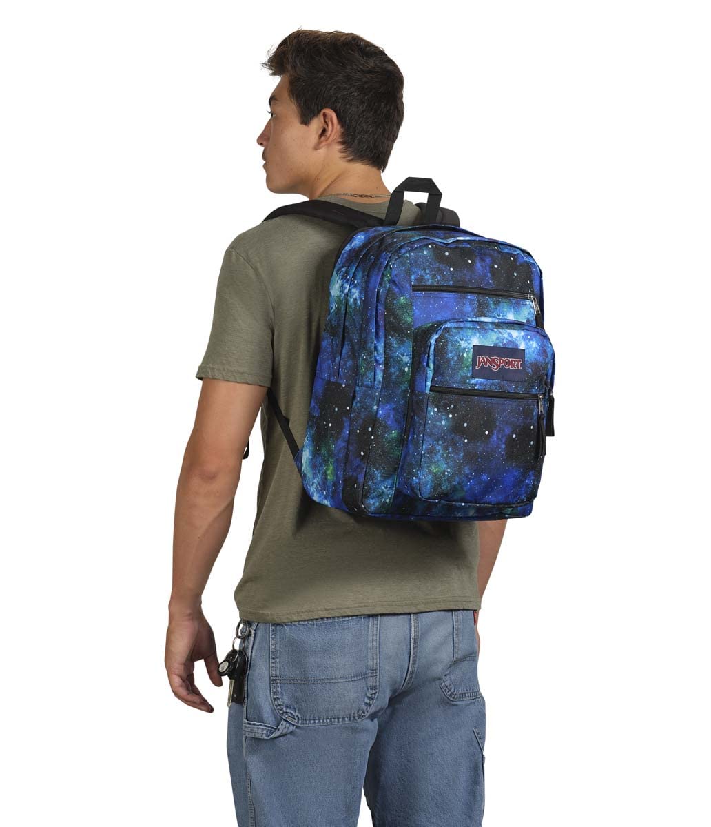 JanSport Laptop Backpack - Computer Bag with 2 Compartments, Ergonomic Shoulder Straps, 38.1 cm Laptop Sleeve, Haul Handle - Cyberspace Galaxy