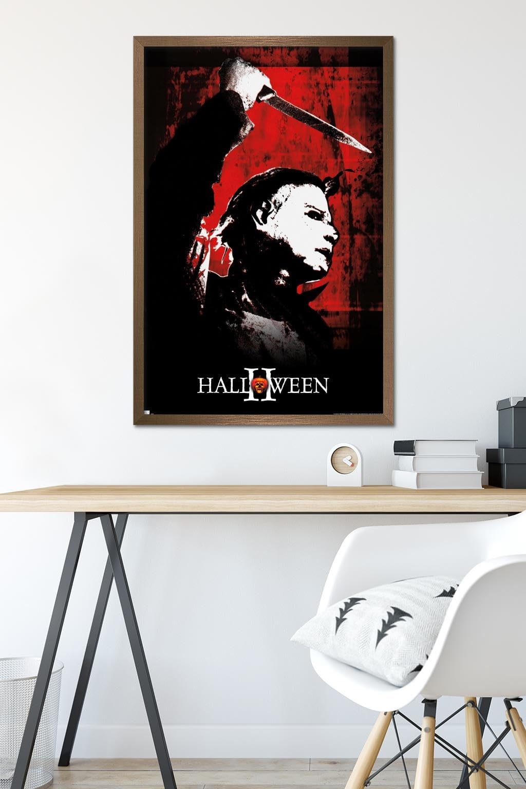 Halloween II - Affiche murale rouge