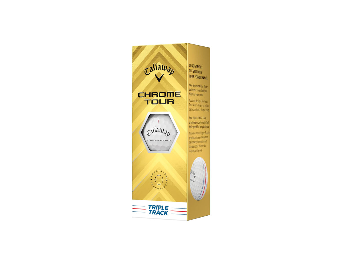 Callaway Golf Chrome Tour Golf Balls (Triple Track (White)