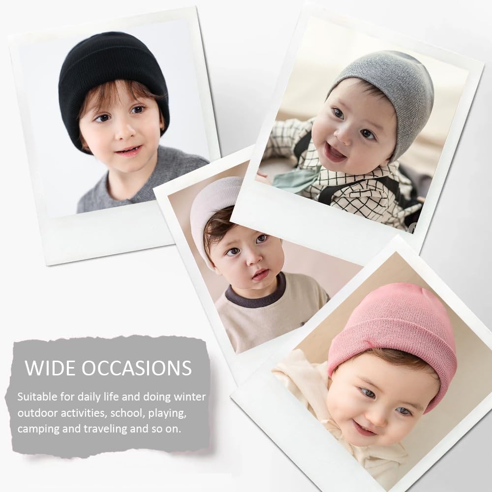 PEECABE Kids Knit Hat Winter Baby Beanie for Toddler Infant Skull Cap 6-24M 🍁 All In One Marketplace Canada