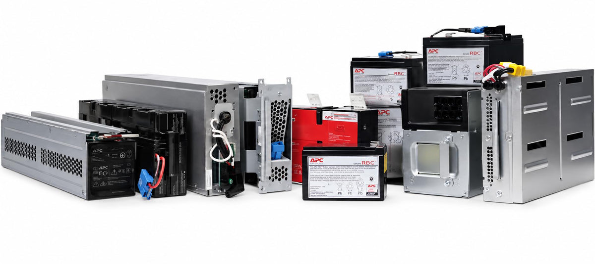 APC UPS Battery Replacement, APCRBC124, for APC UPS Models BX1500M, BR1500G, BR1300G, SMC1000-2U, SMC1000-2UC, BR1500GI, BX1500G, SMC1000-2U, SMC1000-2UC, and Select Others