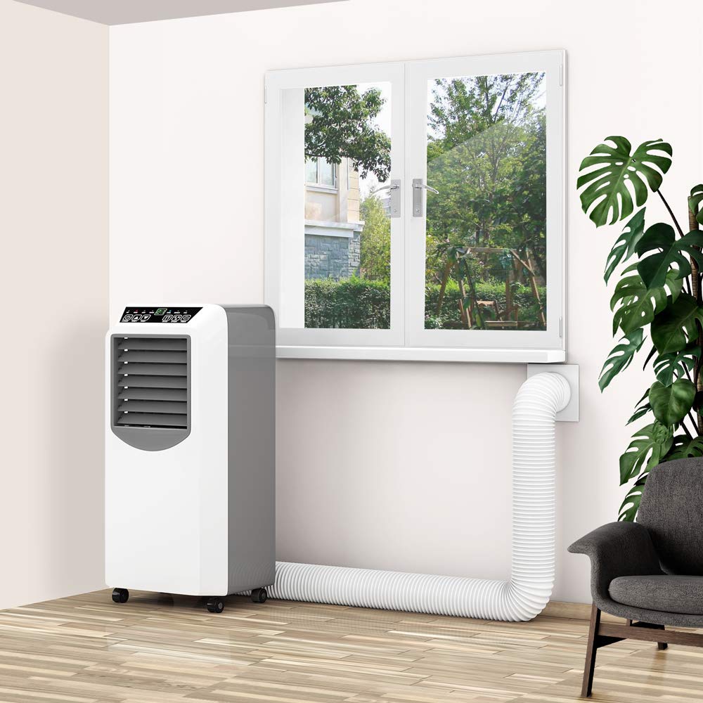Air Conditioner Hose, Portable Exhaust Vent Hose with 5.9 Inch (6”) Diameter, Counterclockwise AC Hose Length to 80 Inch, Universal Replacement AC Vent Hose for LG and Many More Portable AC - Available at All In One Marketplace Canada